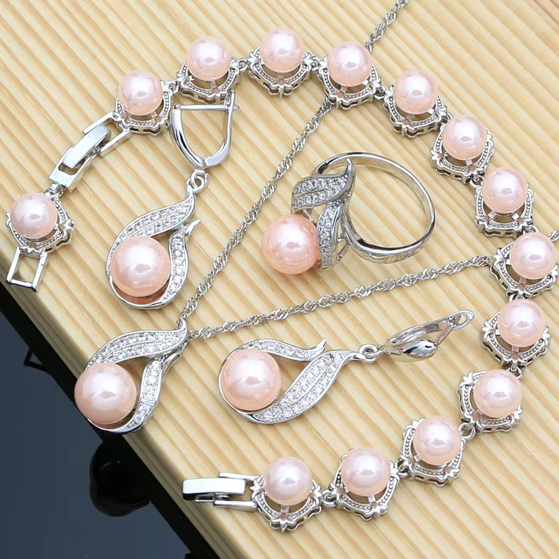 Black Pearl Jewelry Set