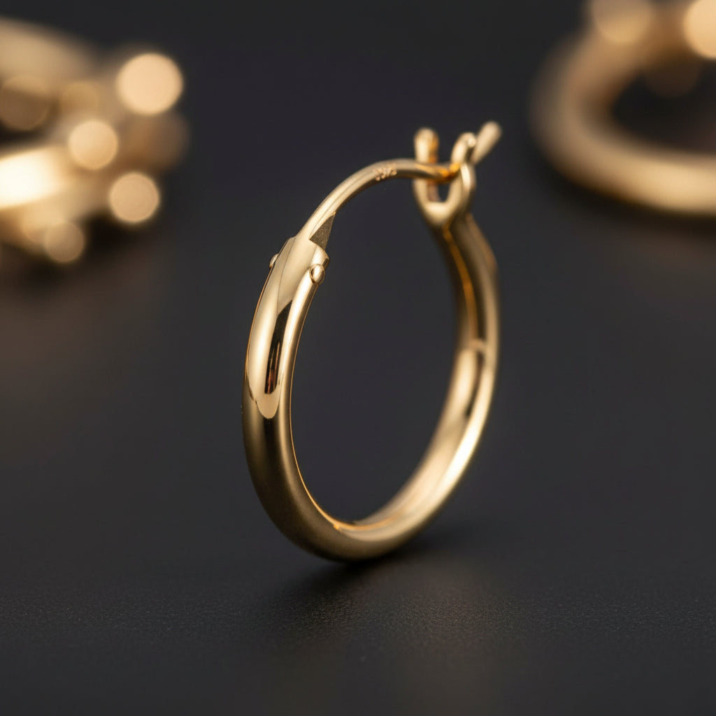 Classic Gold Hoop Earrings