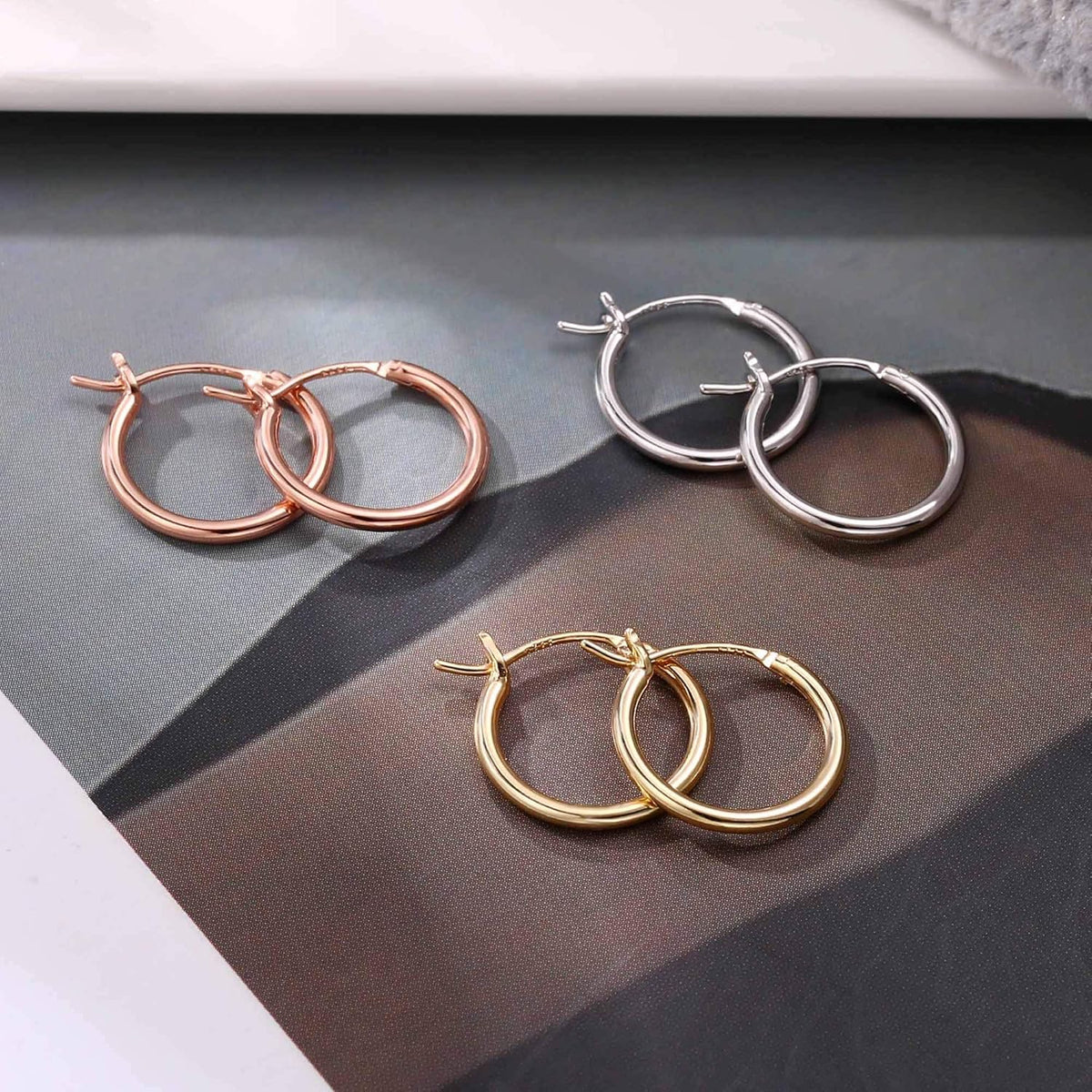 Classic Gold Hoop Earrings