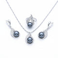 Black Pearl Jewelry Set